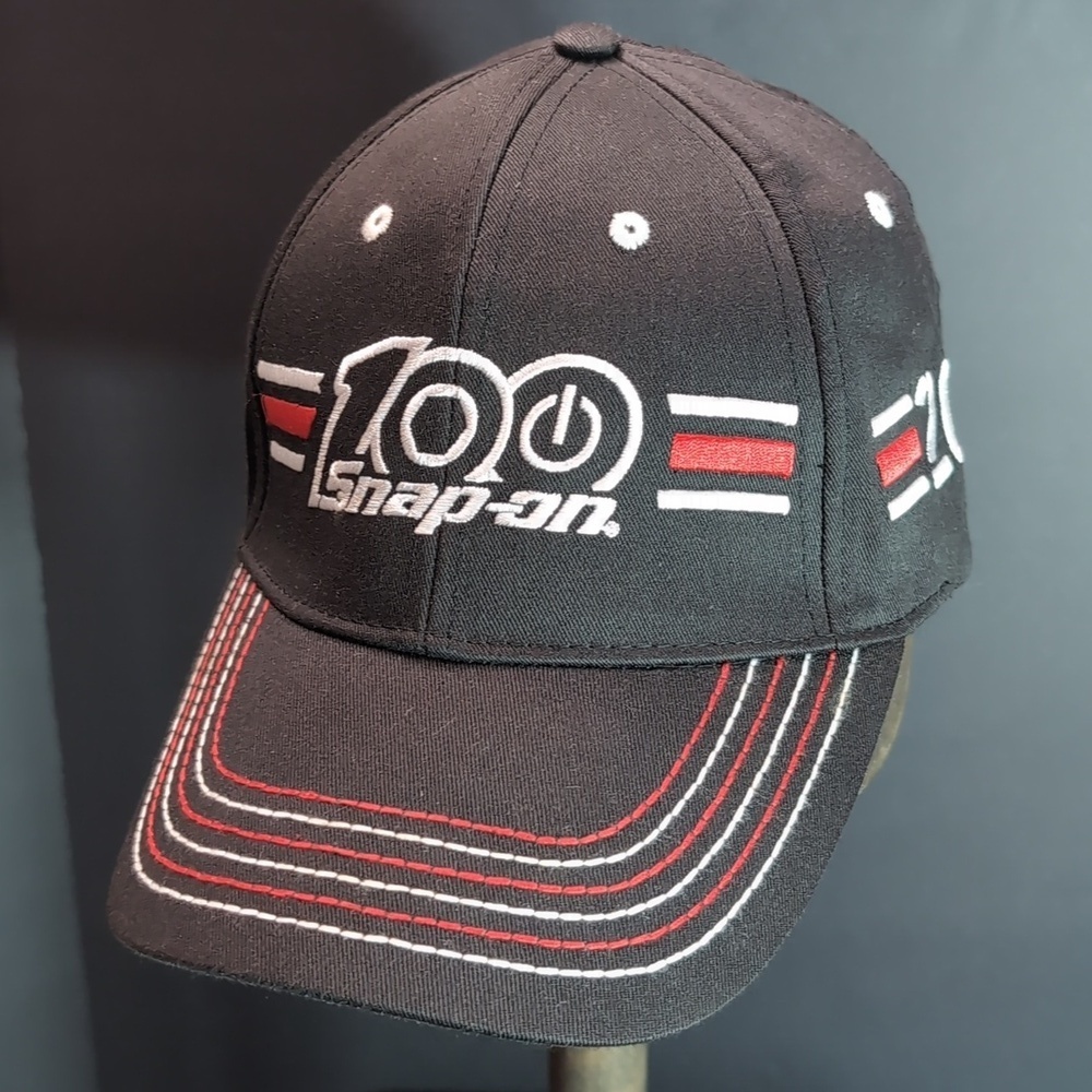 Choko , 100Th Anniversary Snap On Tool Hat, Black/Red/White.